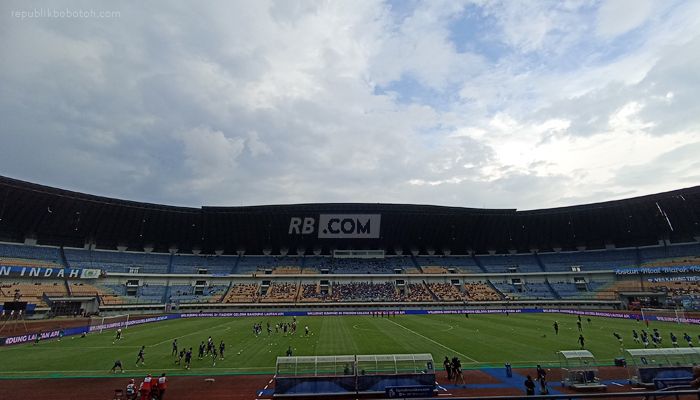 Suasana Terkini di Stadion GBLA Beberapa Saat Sebelum Pertandingan Persib vs PSIS