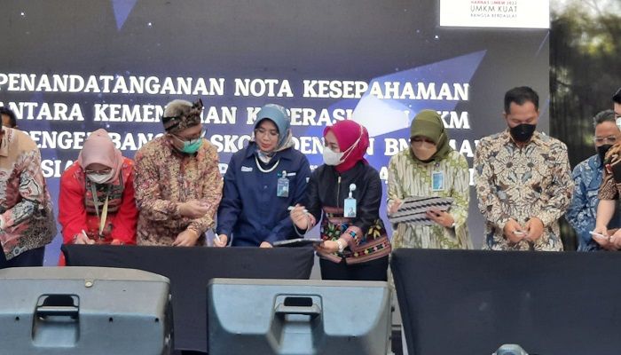 Bank Bjb Jalin Kolaborasi dengan Kemenkop UKM Kembangkan SKOPI