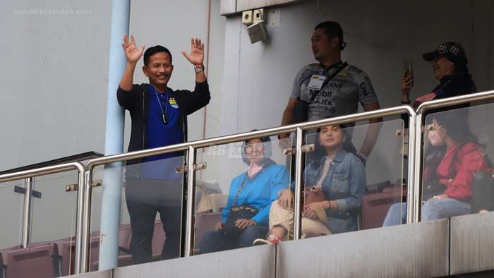 Nonton Pertandingan Persib vs RANS Nusantara, Djanur Datang Sebagai Bobotoh