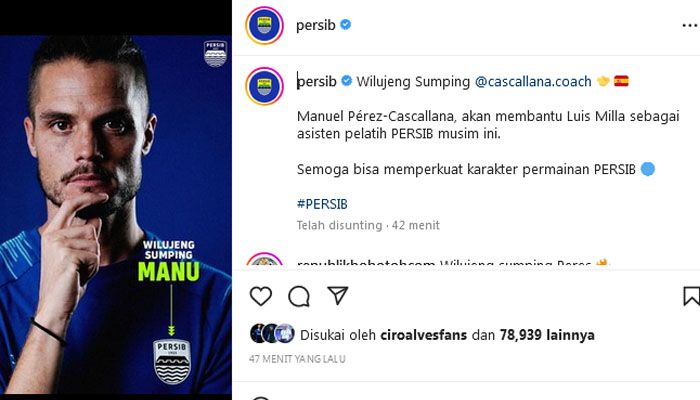 Punya Riwayat Melatih West Ham United, Ini Profil dan Biodata Manuel Perez-Cascallana