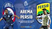 Hasil dan Skor Akhir Pertandingan Liga 1 Arema vs Persib