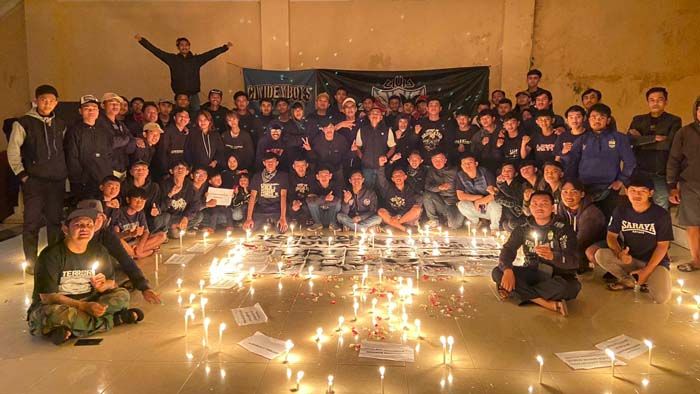 Aksi Solidaritas Tragedi Kanjuruhan Digelar Bobotoh Ciwidey