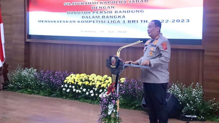 Kapolda Jabar Bentuk Standar Keamanan Untuk Gelaran Sepak Bola di Jawa Barat