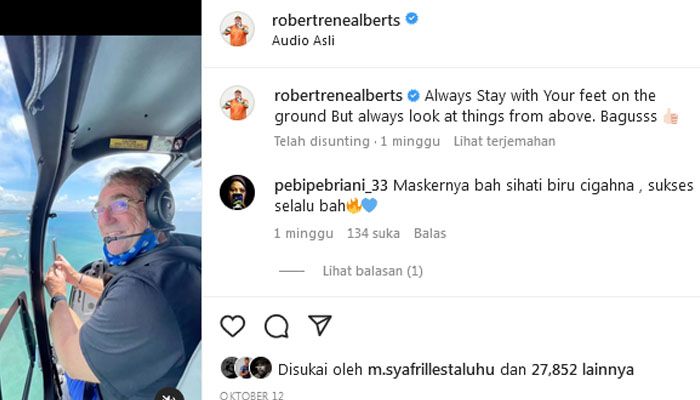 Masih Kenakan Atribut Persib, Bobotoh Sebut Robert Alberts Belum Bisa Move On