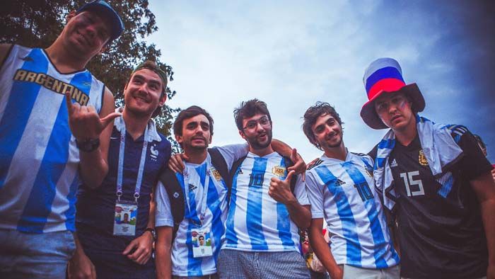 Piala Dunia 2022: Seorang Pendukung Timnas Argentina Sudah Berada di Qatar Sejak Mei 2022
