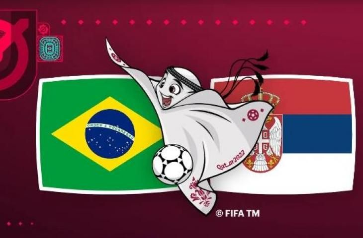 Tayang Sesaat Lagi, Link Live Streaming Brasil vs Serbia di Piala Dunia 2022