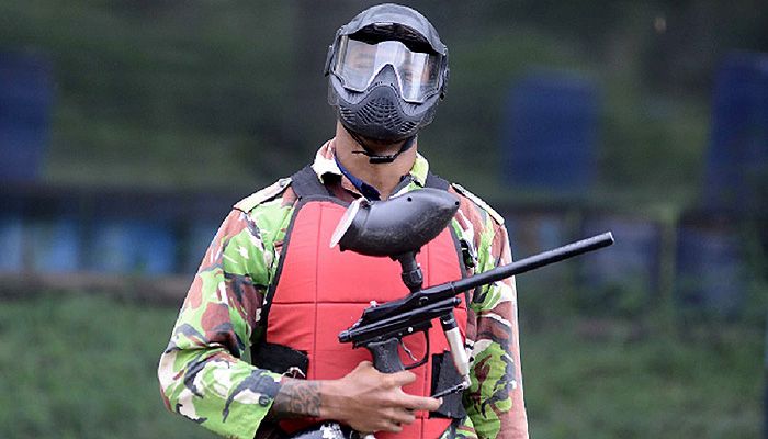 David da Silva Bicara Kegiatan Persib Hari Ini di Arena Paintball