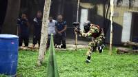 Aktivitas Persib Hari Ini Digelar Berbeda, Pemain Adu Ketangkasan di Arena Paintball
