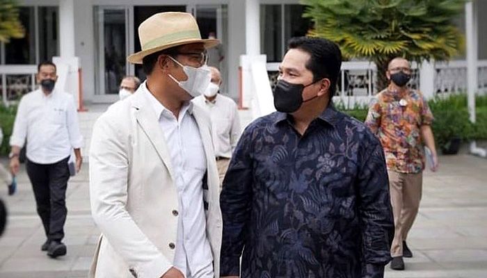 Hari Ini Erick Thohir Kunjungi Empat Kota Termasuk Bandung, Ini Tujuannya