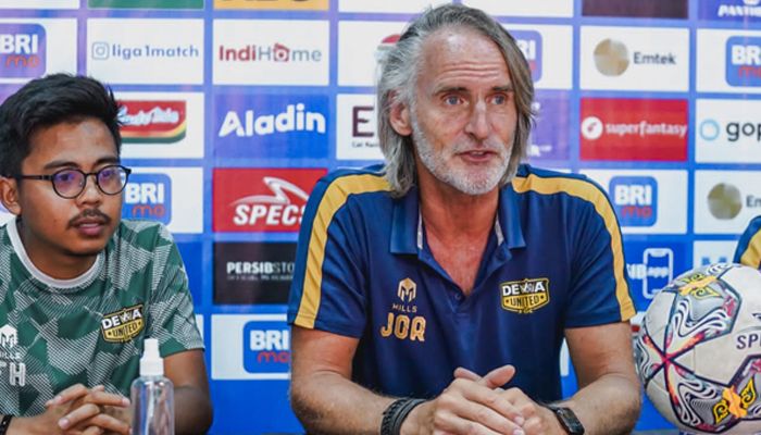 Dewa United Terhindar dari Kekalahan Telak, Begini Komentar Jan Olde Riekerink