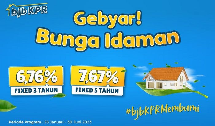 Mau Beli Rumah, Ada bjb KPR Membumi dengan Suku Bunga Kompetitif dan DP Nol Persen