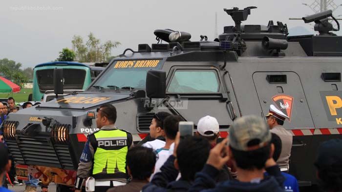 Persija vs Persib Berisiko Tinggi, Ribuan Personel Keamanan Gabungan Diterjunkan
