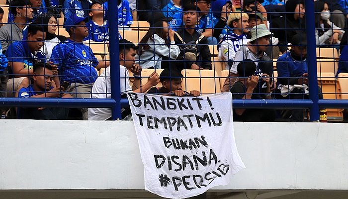 Reaksi Bobotoh setelah Persib Diimbangi Barito dan Gagal Beranjak dari Zona Degradasi