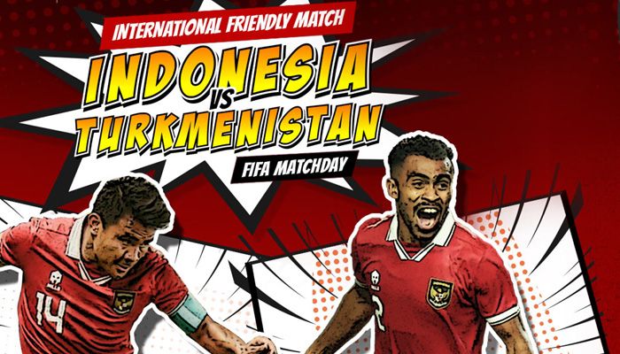 Sedang Tayang Live Streaming Indonesia vs Turkmenistan di RCTI dan Vision Plus