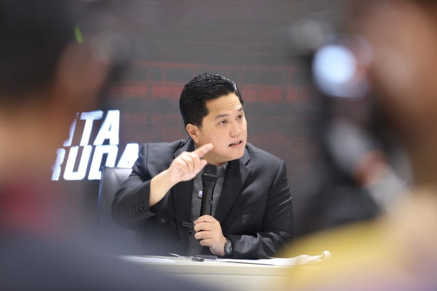 Erick Thohir Sebut Dua Parameter Penentu Nasib Shin Tae-yong sebagai Pelatih Timnas