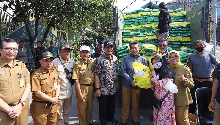 Ketua DPRD Kota Bandung Tedy Rusmawan Apresiasi Kolaborasi hingga Operasi Beras Terlaksana