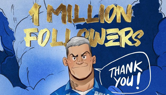 Tembus 1 Juta Followers, Ciro Alves Bagi-bagi Jersey Persib