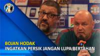 FULL VIDEO Konpres Persib vs Persik: Bojan Hodak Bicara Target