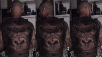 Menguak Makna di Balik Tato King Kong di Tubuh David Da Silva