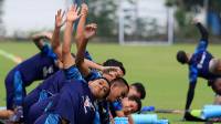 Foto-foto Suasana Latihan Pertama Persib setelah Diliburkan Dua Pekan