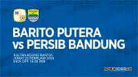 RESMI, Duel Barito Putera Vs Persib Digelar Tanpa Penonton