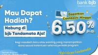  Bank bjb Hadirkan Program Gebyar Tandamata, Dapatkan Cashback Hingga 6,50 Persen 