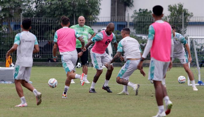 Persib Langsung Gelar Latihan Persiapan Hadapi Persebaya Sore Ini