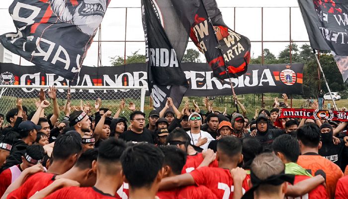 Seperti Bobotoh, Jakmania pun Suntik Motivasi Skuad Persija