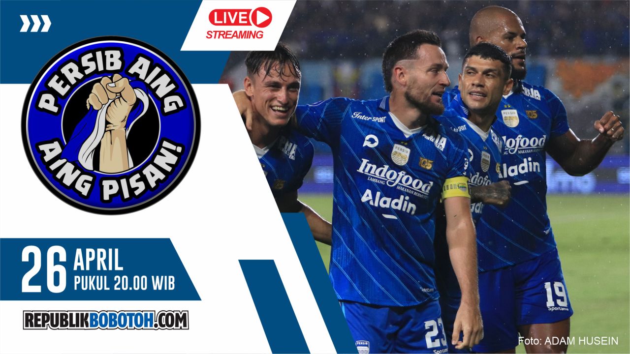 [LIVE] PERSIB AING: Persib vs Bali United, Bojan Hodak: Tenang Bobotoh!