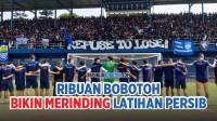 [VIDEO] Aksi Ribuan Bobotoh di Sesi Latihan Persib Ini Bikin Merinding