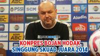 [FULL VIDEO] Konpres Bojan Hodak Jelang Final Persib vs Madura United