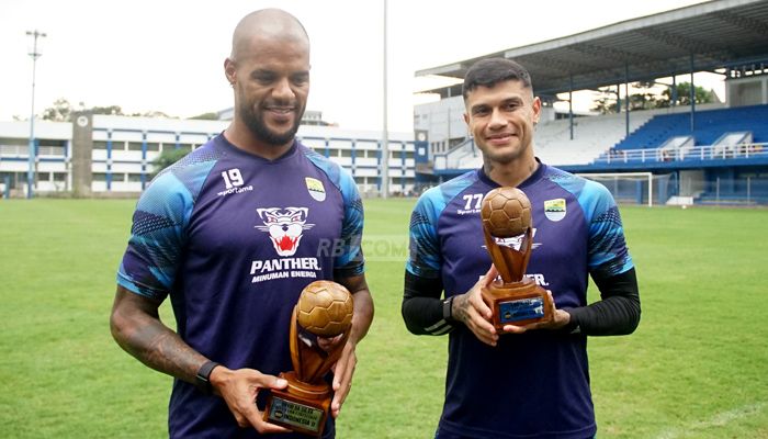 David da Silva dan Ciro Alves Bangga Raih Penghargaan Pemain Terbaik