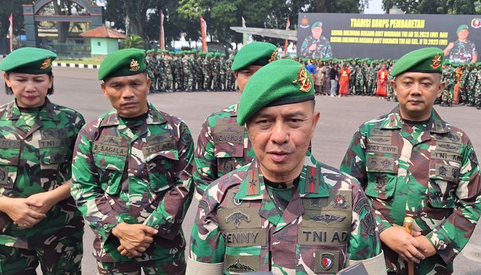 Pusdikbekang Pusbekangad Gelar Tradisi Korps Pembaretan, Cabor Taekwondo Diharapkan Bisa Menjadi Andalan