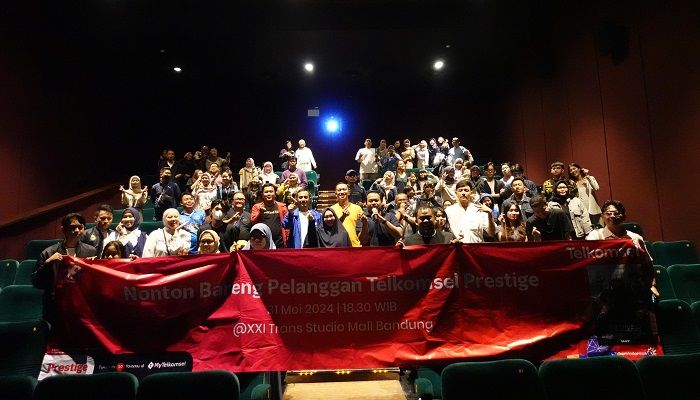 Rayakan HUT ke-29, Telkomsel Apresiasi Pelanggan lewat Nonton Bareng Hepi Serentak di 13 Kota