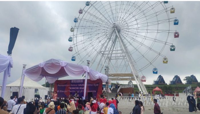 Nimo Eye, Wahana Baru di Nimo Highland Pangalengan Raih Rekor Muri