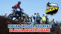 [VIDEO] Ribuan Crosser Adu Nyali Taklukkan Jalur Angker Subang di Acara Viking Adventure Komedi 4