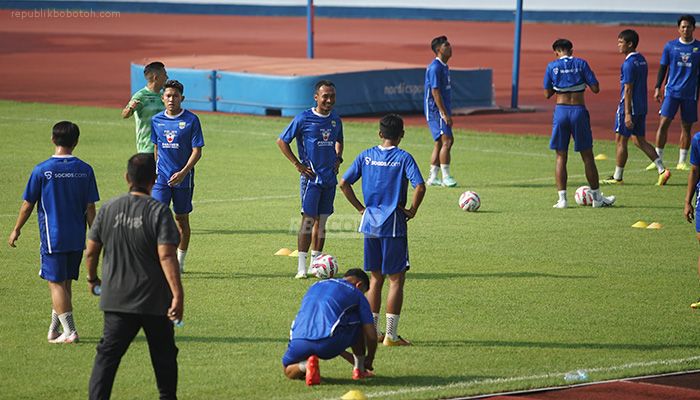 Intensitas Latihan Akan Terus Meningkat, Pemain Persib Dituntut Tingkatkan Lever Kebugaran