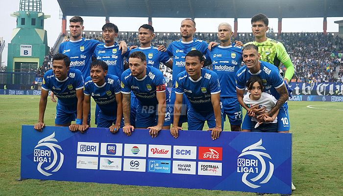 Susunan Pemain Persib saat Hadapi Barito Putera di Pekan 15 Liga 1 2024/25
