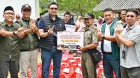 Telkom 2 Serahkan Bantuan Untuk Korban Bencana Sagaranten Sukabumi