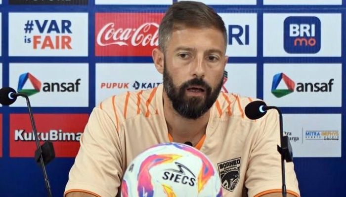 Pelatih Borneo FC Sebut Laga Melawan Persib Jadi Kesempatan Tunjukkan Kualitas