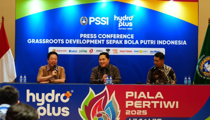  PSSI dan Djarum Foundation Gelar HYDROPLUS Piala Pertiwi U-14 dan U-16 2025-2027