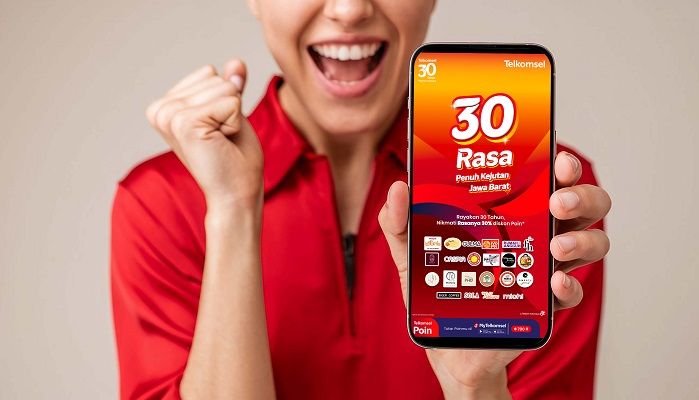 Telkomsel Manjakan Pelanggan lewat Program 30 Rasa Penuh Kejutan Jawa Barat