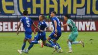 Hasil dan Skor Sementara Persib vs Persis Solo, Gustavo Franca Airlines Bawa Maung Bandung Unggul