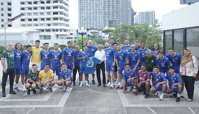 Dubes Indonesia di Thailand Kunjungi Persib dan Sampaikan Harapannya