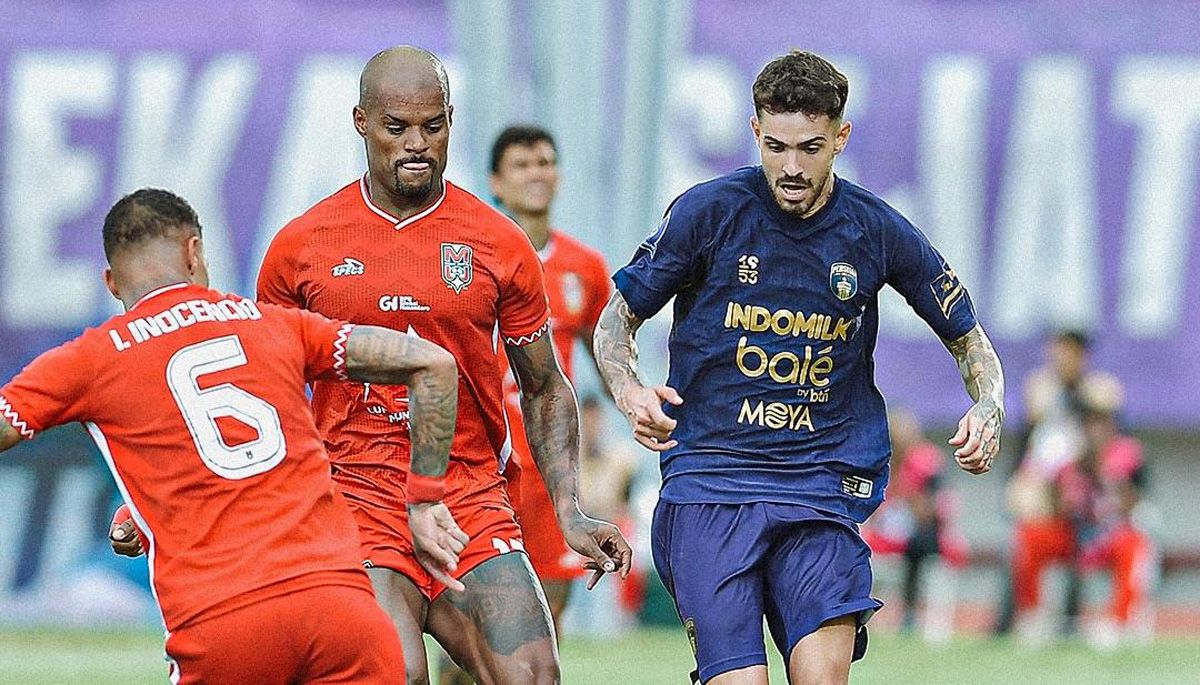 Persita 'Bantu' Persib Bertahan di Posisi Tiga Klasemen Usai Imbangi Malut United