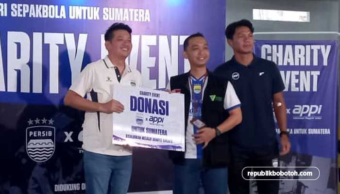 Persib Bersama APPI Kumpulkan Donasi Ratusan Juta untuk Aceh dan Sumatra