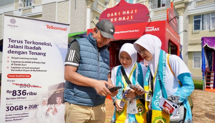 Telkomsel Siapkan RoaMAX Haji, Tawarkan Kuota hingga 42 GB
