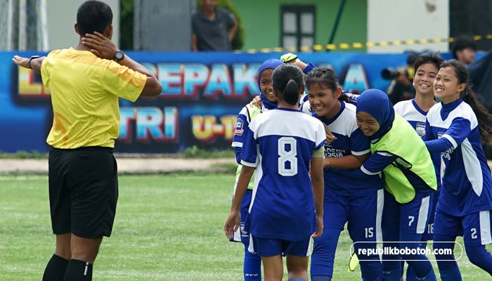 Persib Putri U-15 Bangkit, Hajar SSB Pindad 4-0 dan Amankan Posisi Tiga