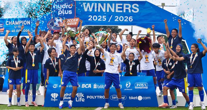 Mojang Priangan dan Akademi Persib Juara HYDROPLUS Soccer League, Tiket ke Kudus di Tangan