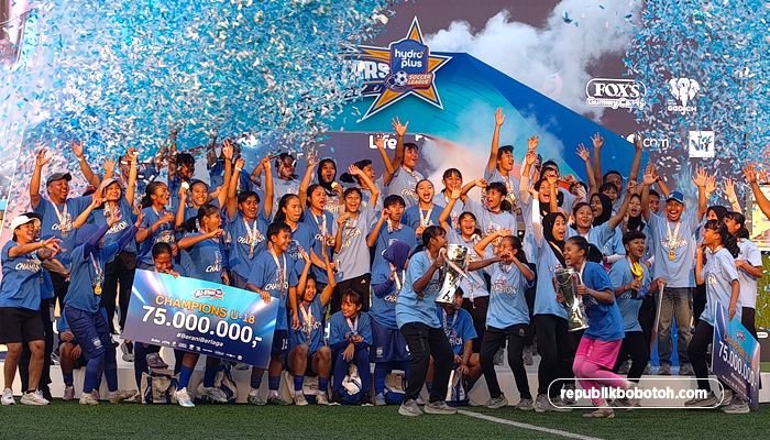 Hasil Final HYDROPLUS Soccer League All-Stars 2025/2026: Goal Aksis Juara U-15, Akademi Persib Kampiun U-18